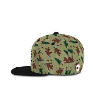 Headster Kids Big Foot White Sand Snapback