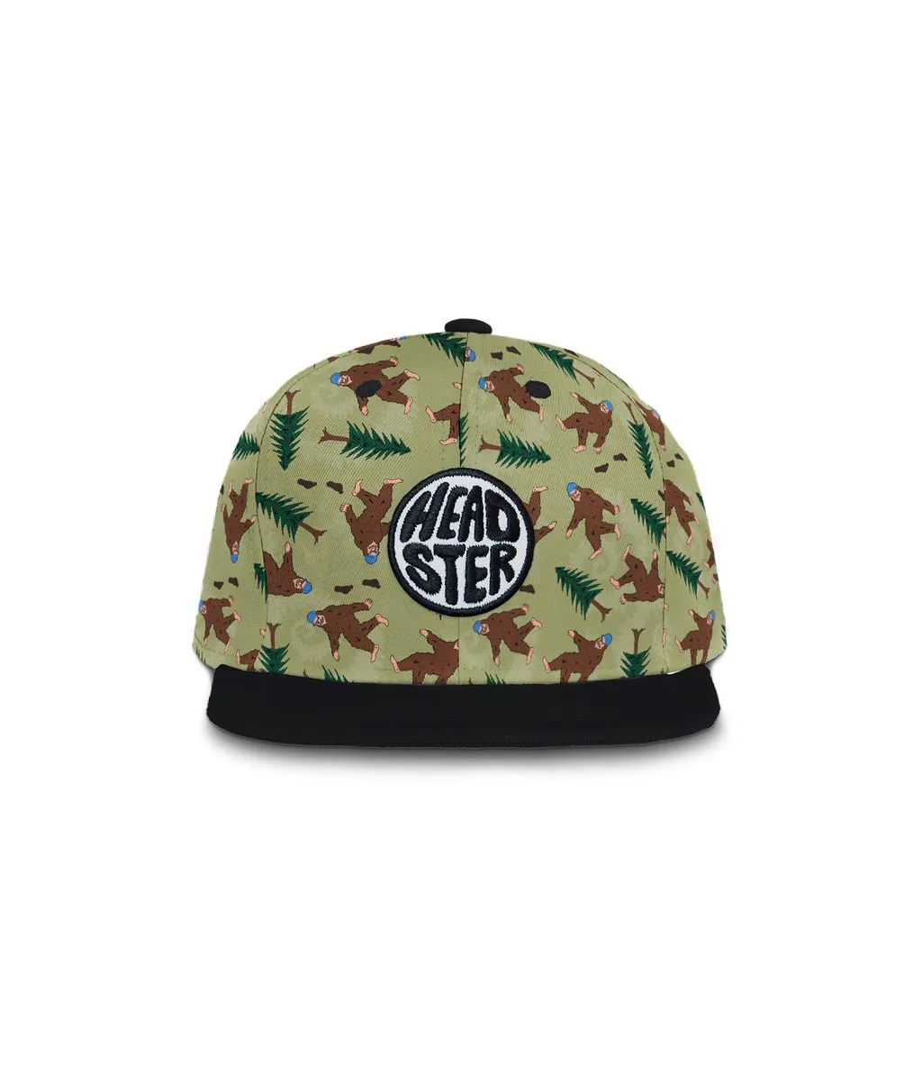 Headster Kids Big Foot White Sand Snapback