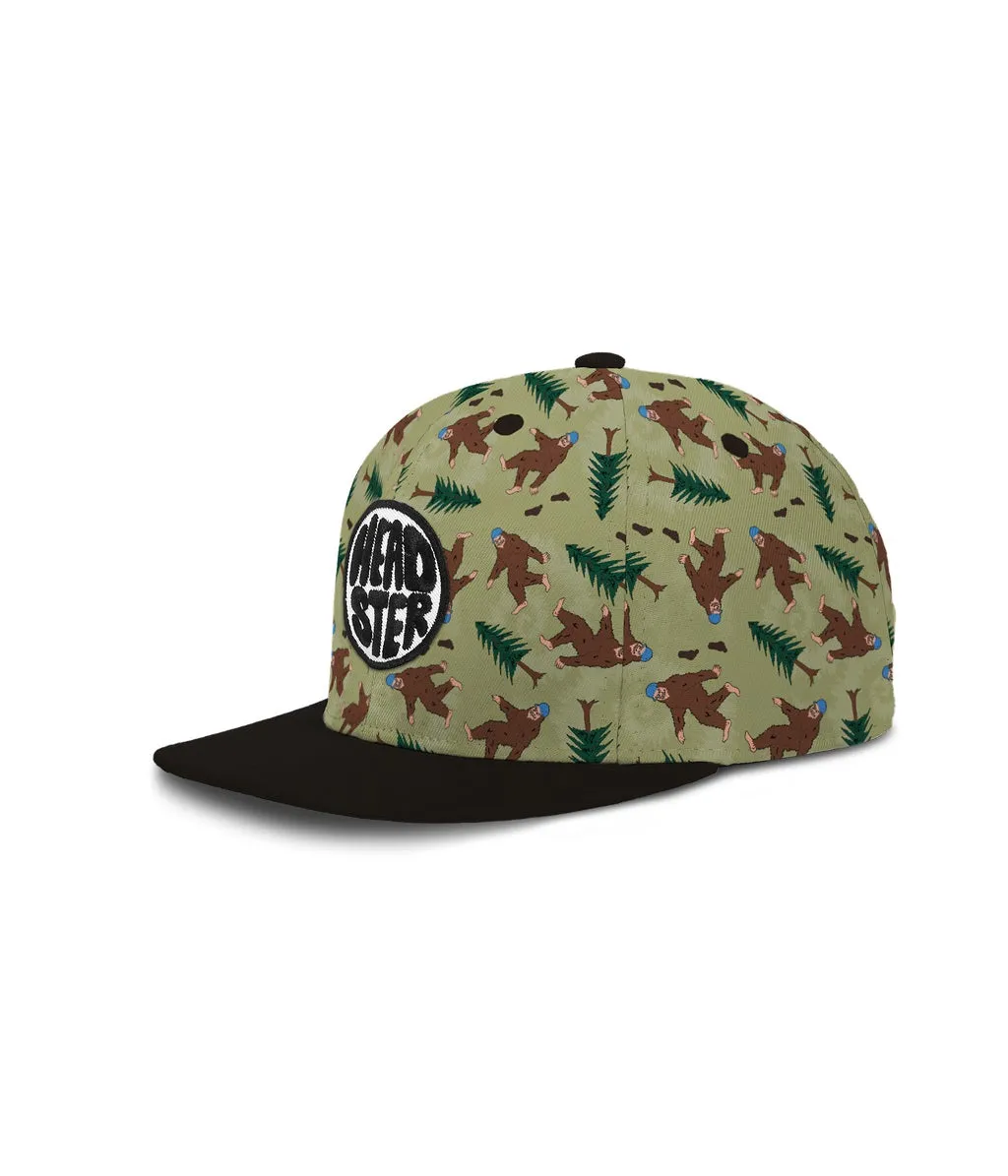 Headster Kids Big Foot White Sand Snapback