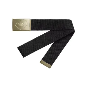 Heart Clip Belt | Black Gold