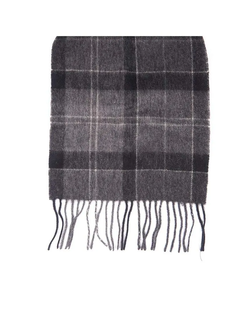Holden Tartan Scarf Black Grey