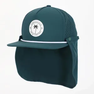 Honeysuckle Swim Company Snapback Sunhat - Ocean