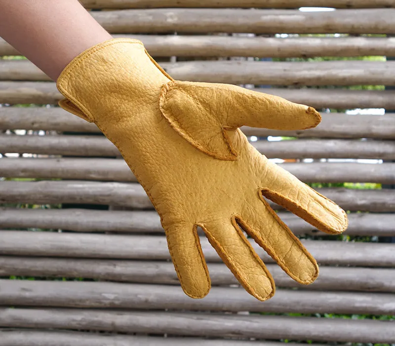 Huascaran - Peccary leather gloves - men