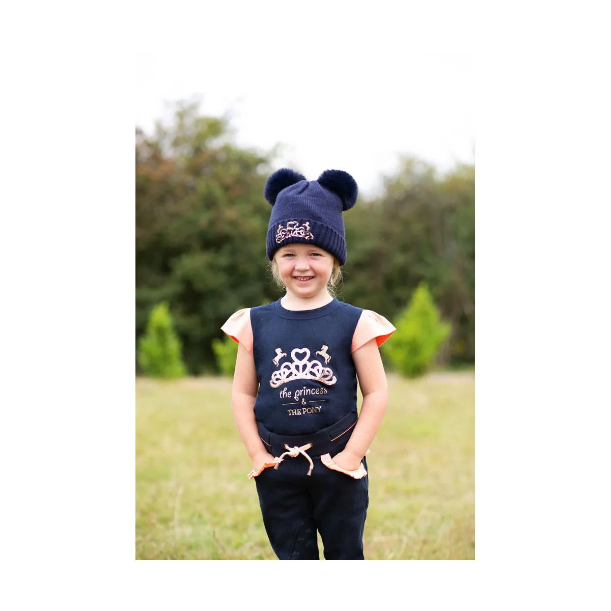 Hy Equestrian The Princess And The Pony Bobble Hat By Little Rider