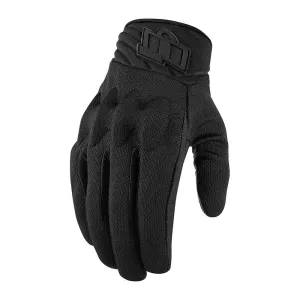 Icon Anthem2 Mens Motorcycle Short Mesh Textile Glove