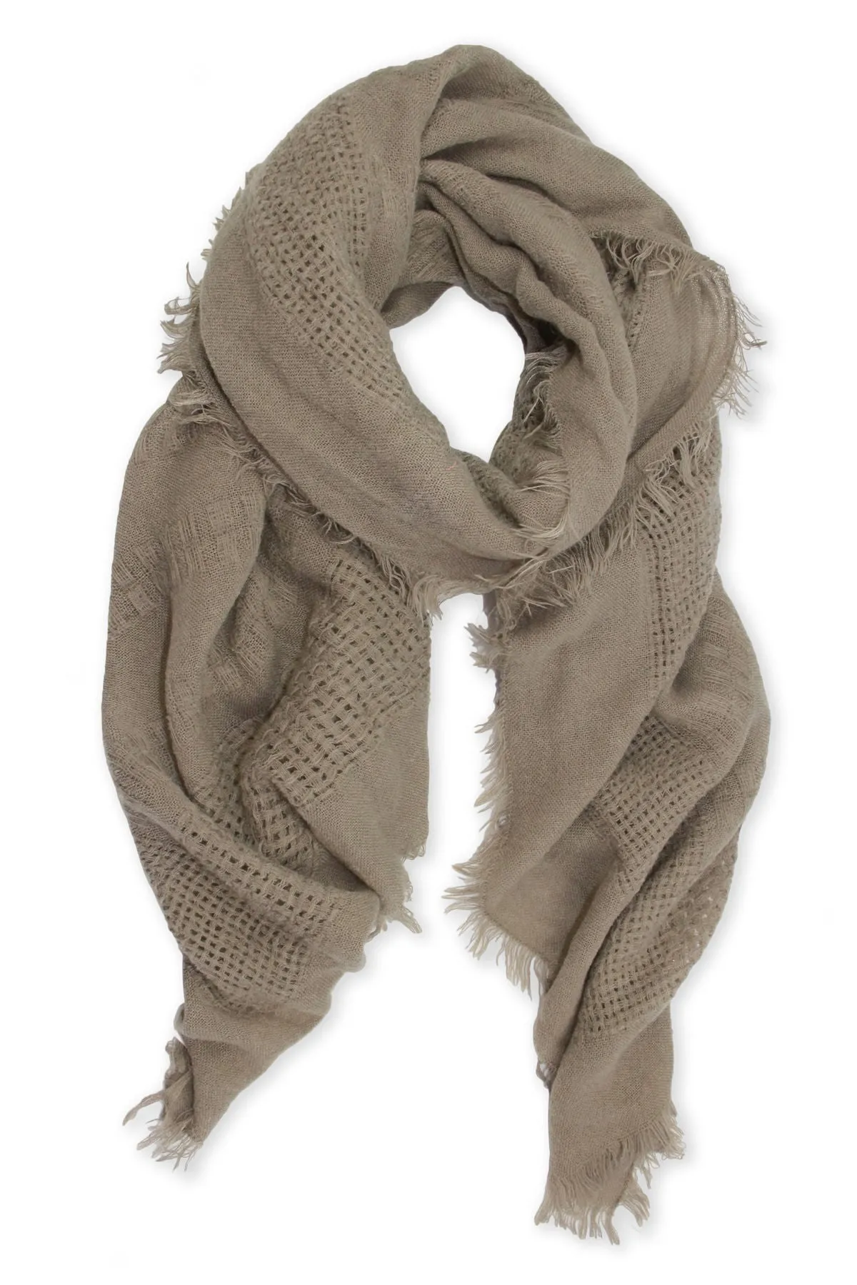 Ivelle Eyelash Fringed Scarf