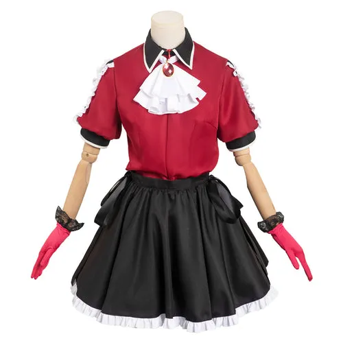 Kana Arima Singing Red Outfits Cosplay Costume