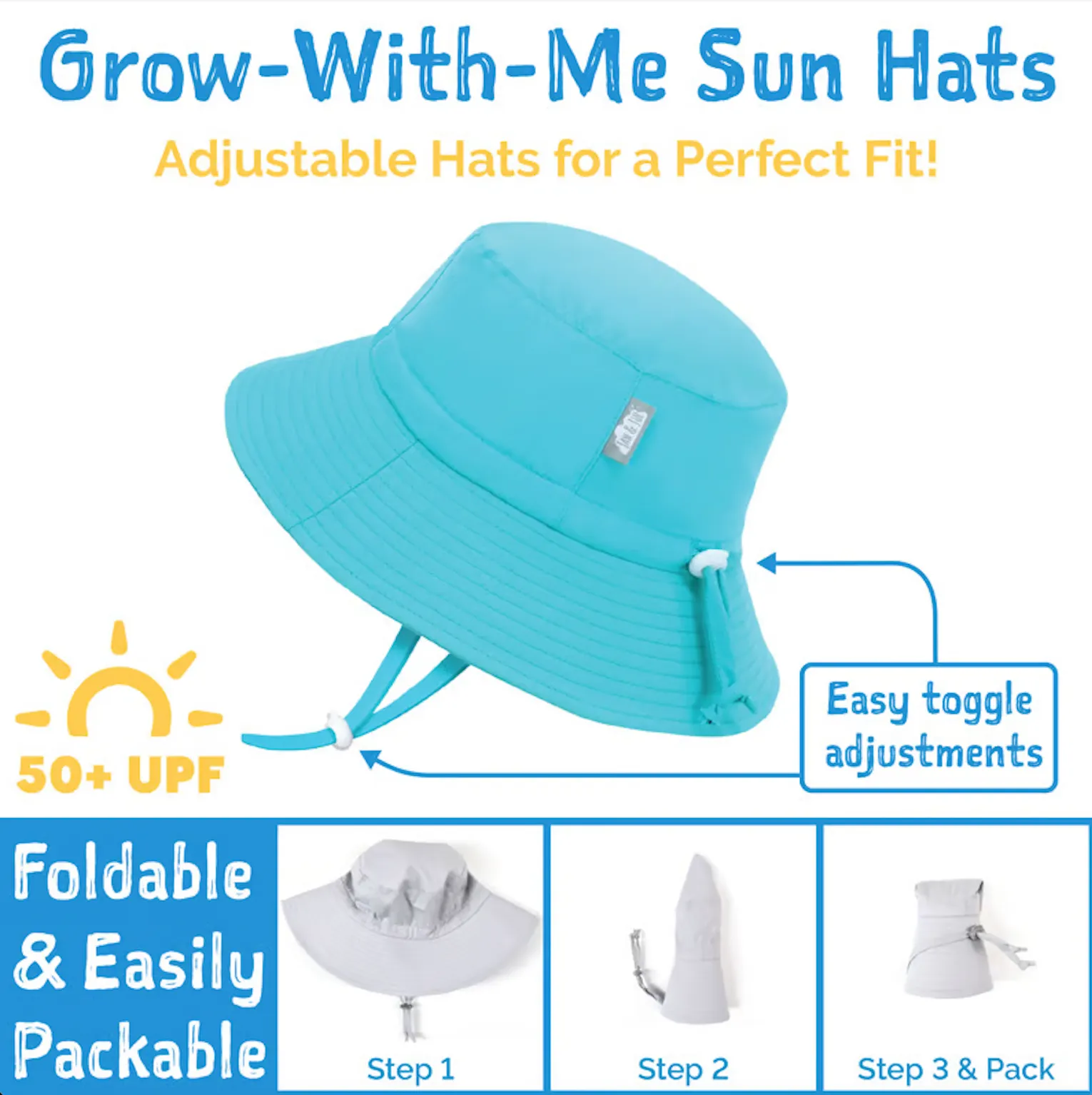 Kids Water Repellent Bucket Hats | Shark