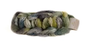 Knitted Woollen Scarf in Green