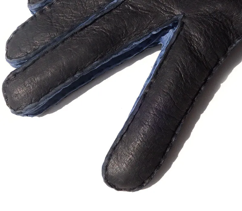 Kostas - Peccary leather gloves - men
