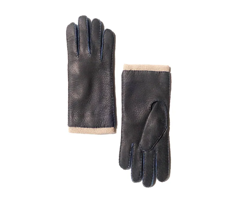 Kostas - Peccary leather gloves - men