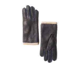 Kostas - Peccary leather gloves - men