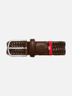 La Boucle Roma Leather Belt - Brown