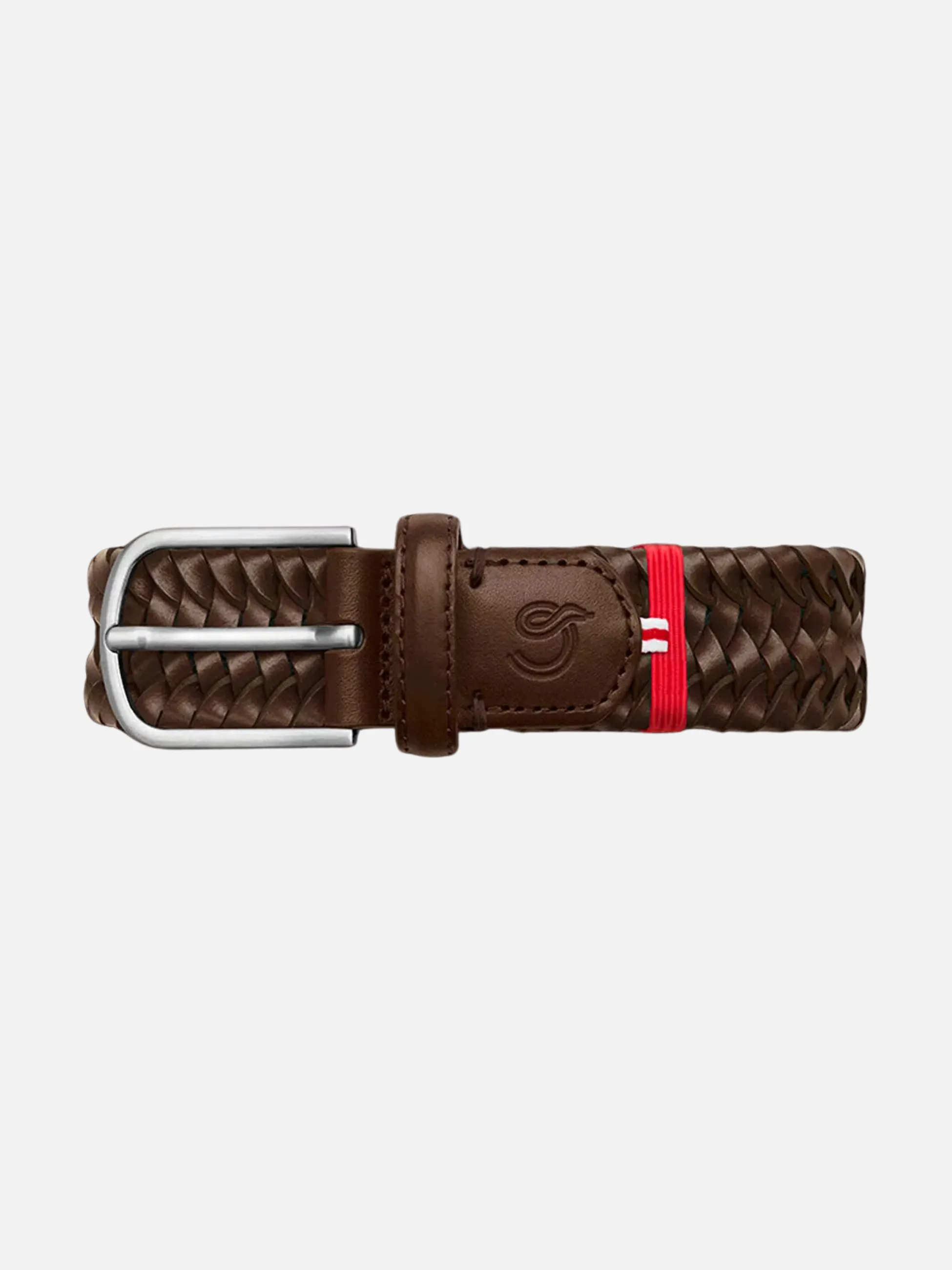 La Boucle Roma Leather Belt - Brown