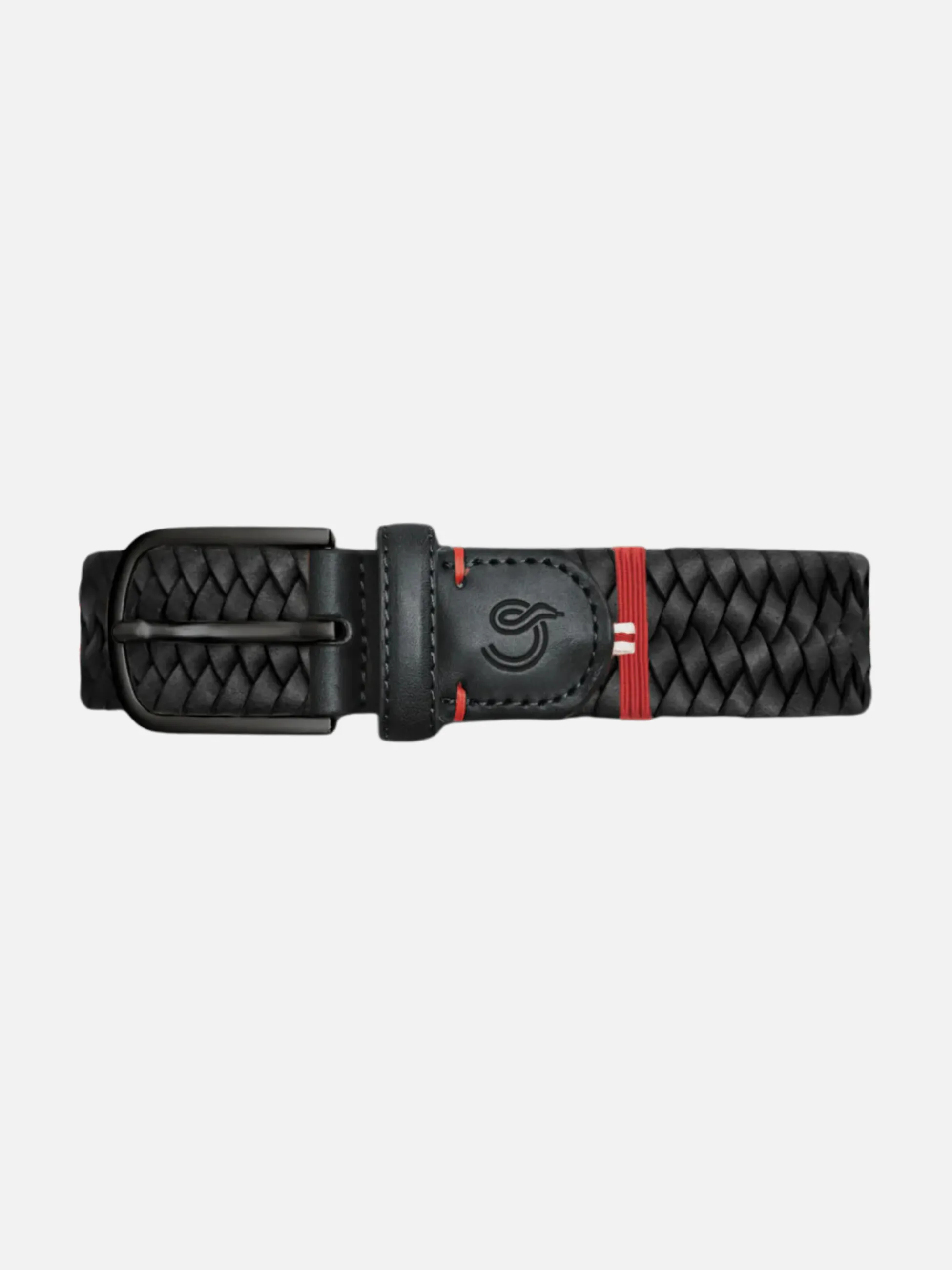 La Boucle Washington Leather Belt - Black
