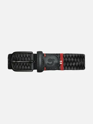 La Boucle Washington Leather Belt - Black