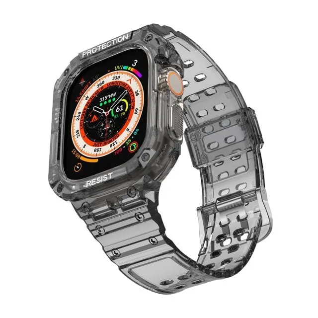 Large Sports Watch Band With Built In Case