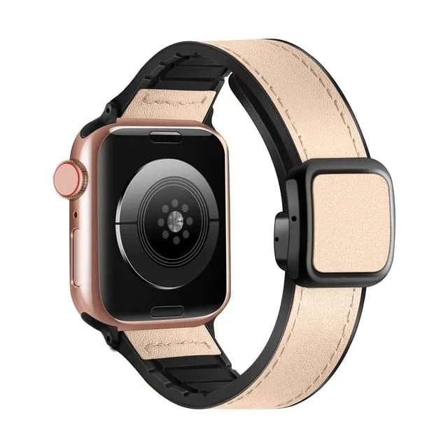 Leather Sport Watch Band