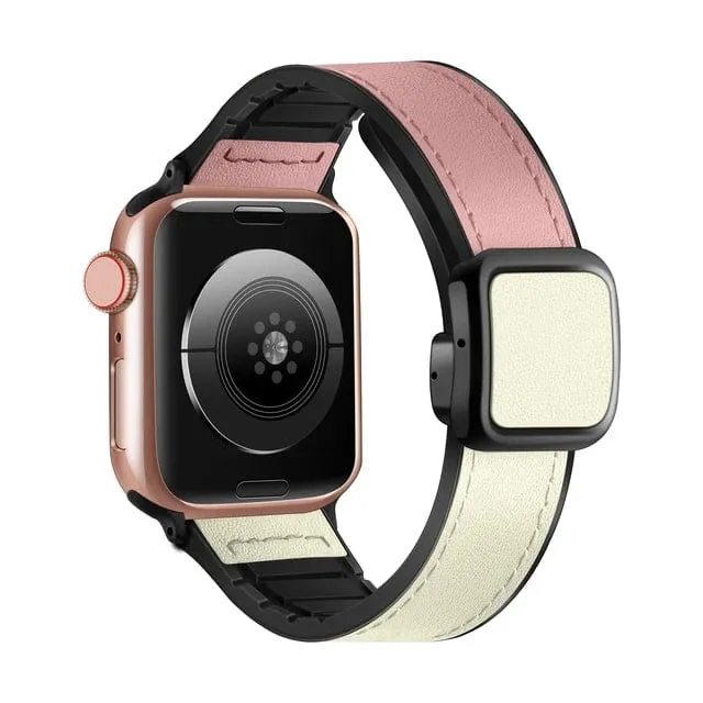 Leather Sport Watch Band