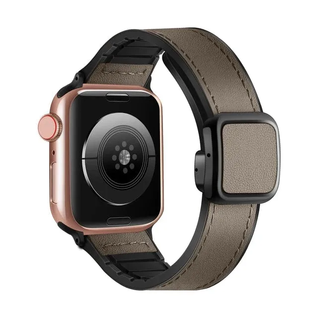 Leather Sport Watch Band