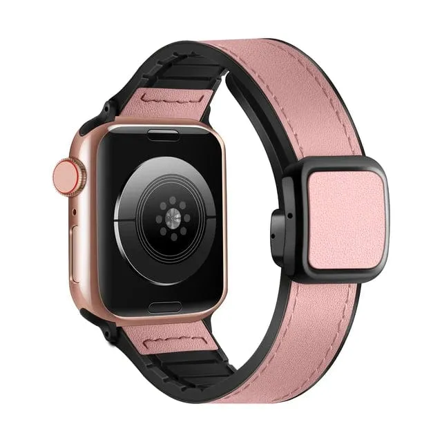 Leather Sport Watch Band