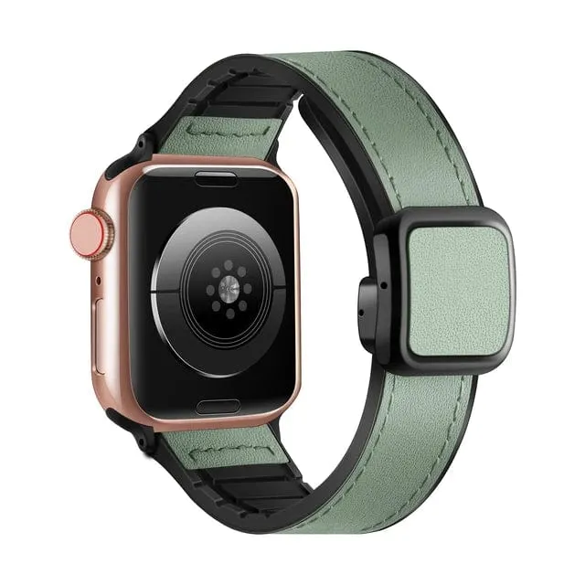 Leather Sport Watch Band
