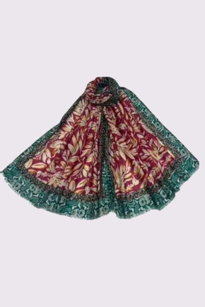 Leaves Print Scarves