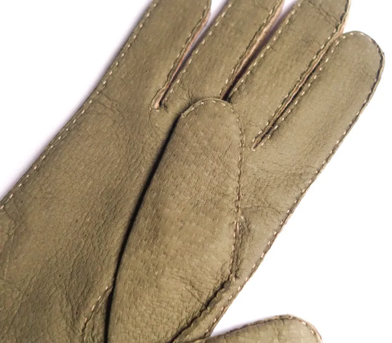 Leonidas - Peccary leather gloves - men