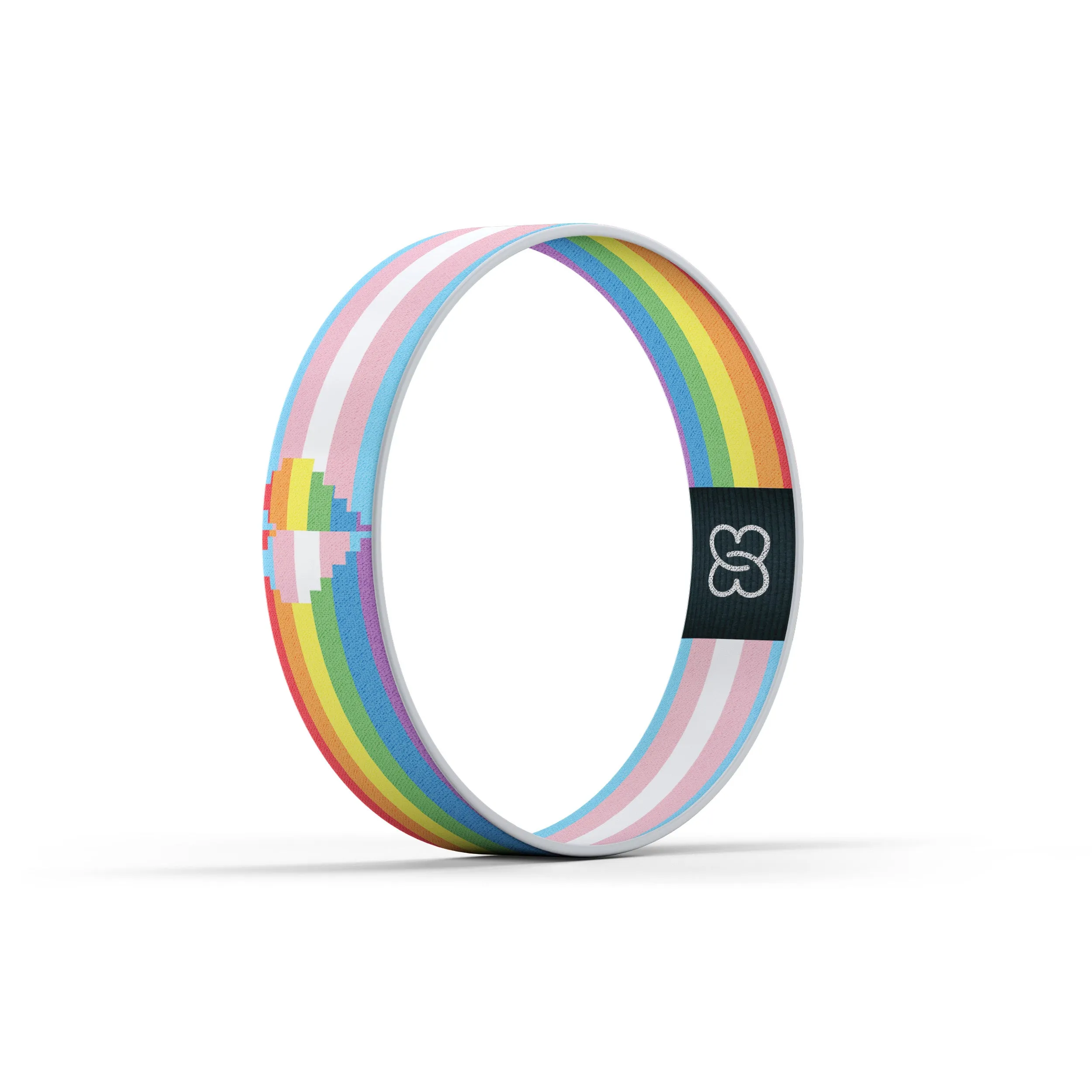 LGBTQ  Pride Motivational Fabric Wristband