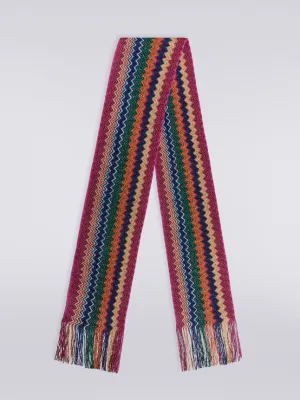 Lightweight Metallic Scarf