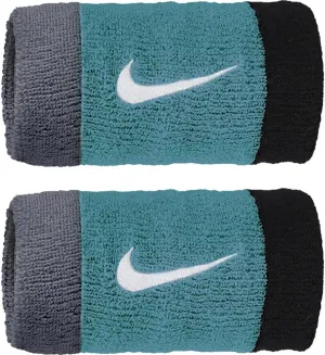 (lNike Doublewide Wristbands (Green/Black) - 2023 NEW ARRIVAL