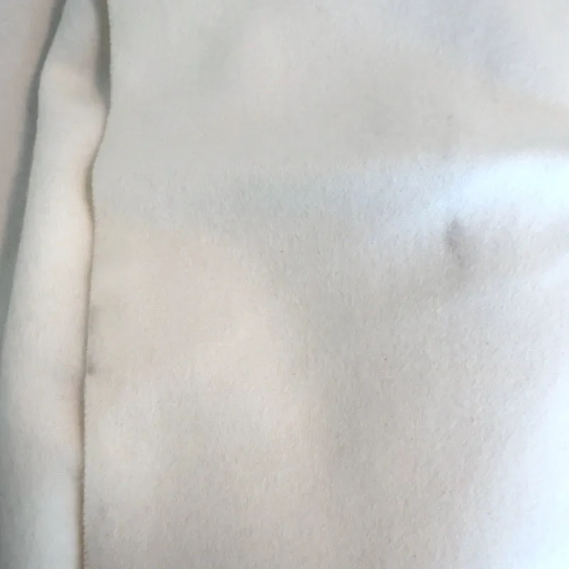 Loro Piana Cashmere Opera Stole Cream Fringed Shawl