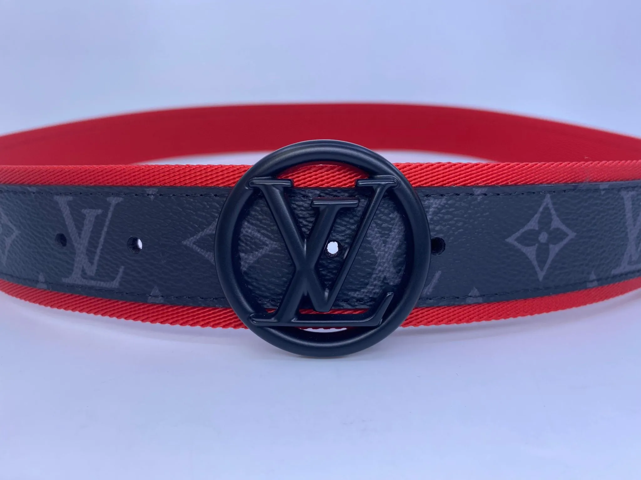 LV Circle Monogram Eclipse Belt