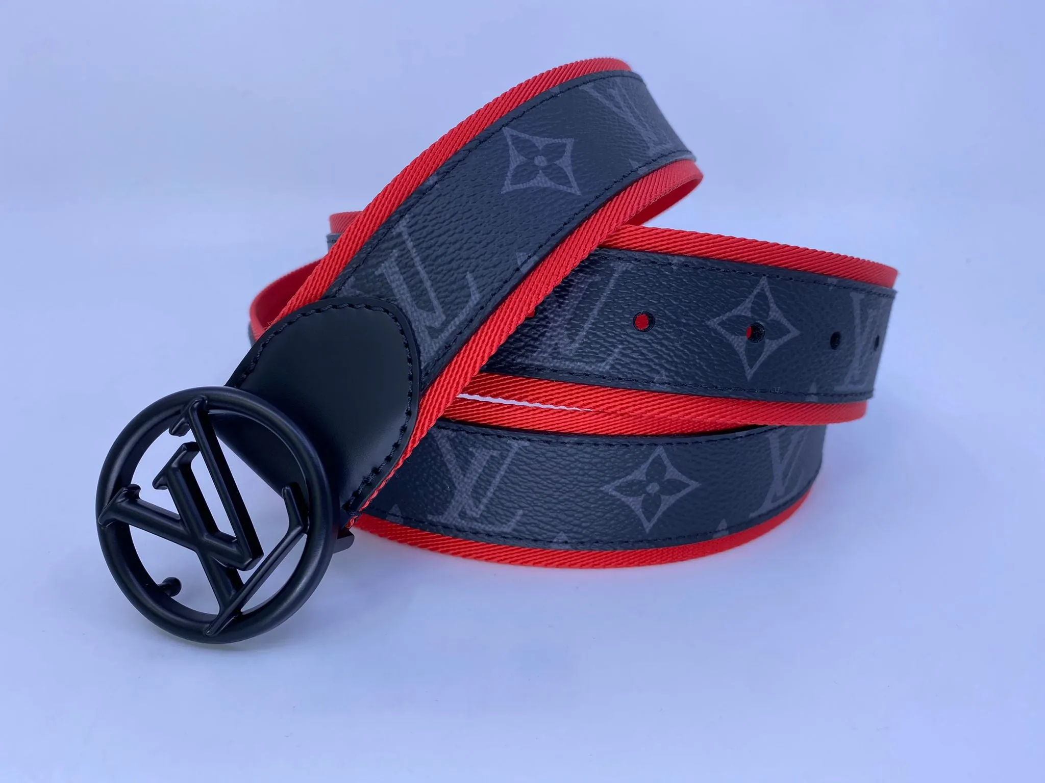 LV Circle Monogram Eclipse Belt