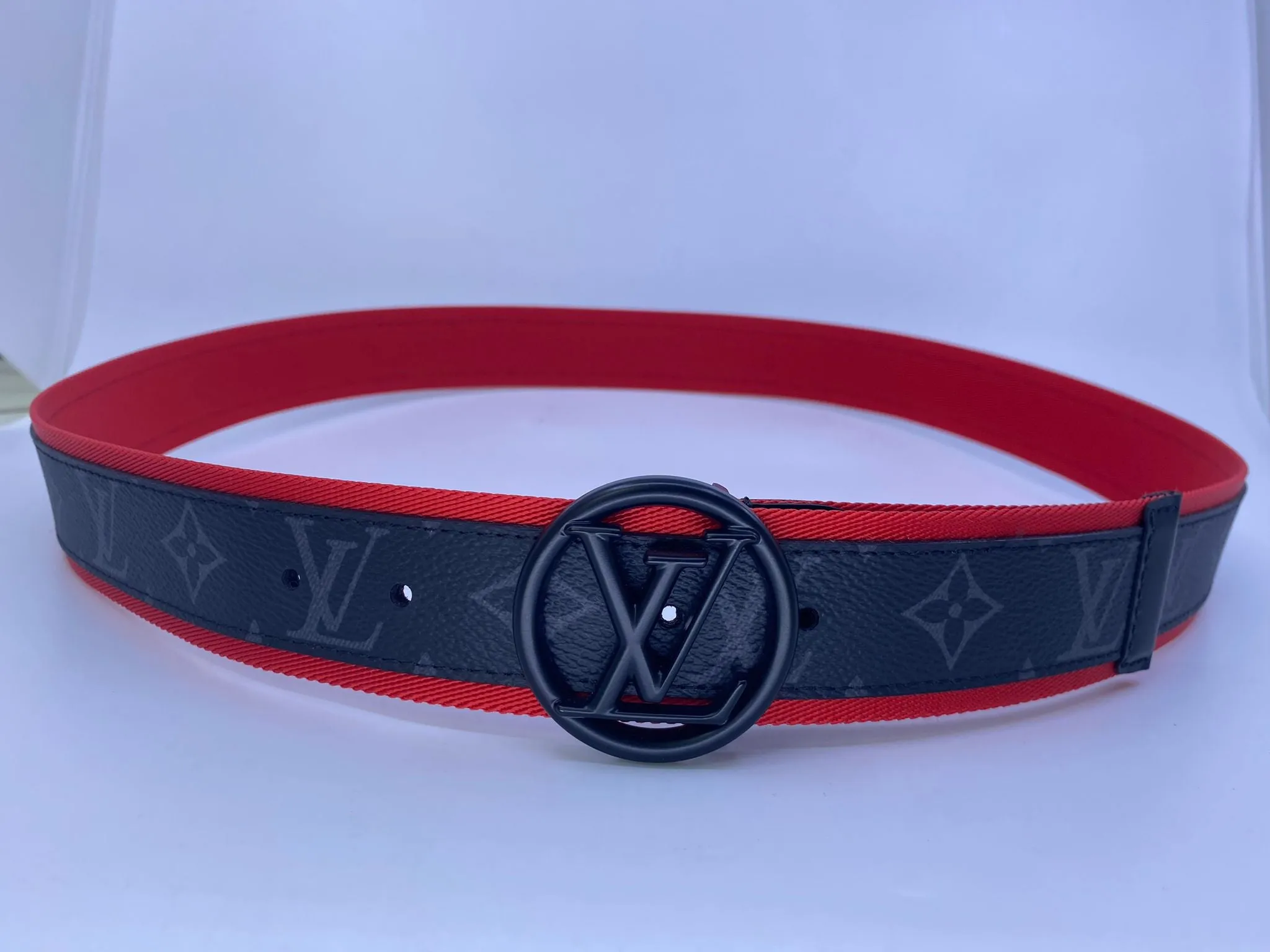 LV Circle Monogram Eclipse Belt