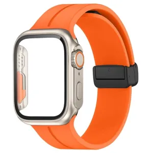 Magnetic Buckle Sports Watch Band With Case