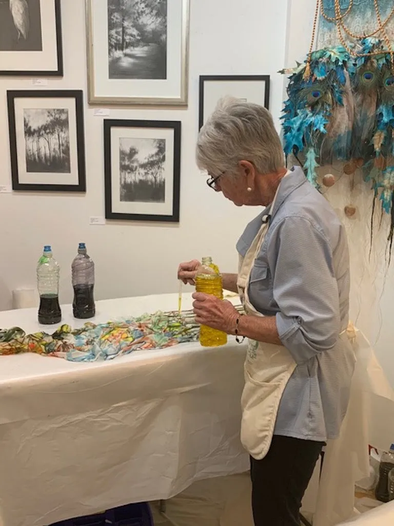 MAKE AND TAKE ONE DAY SILK DYING WORKSHOP WITH DIANE KUEHN