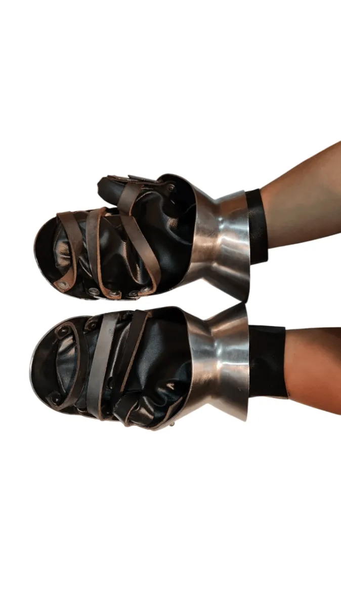 Medieval Gauntlets Gloves Armour - Fully Wearable - Gloves Included