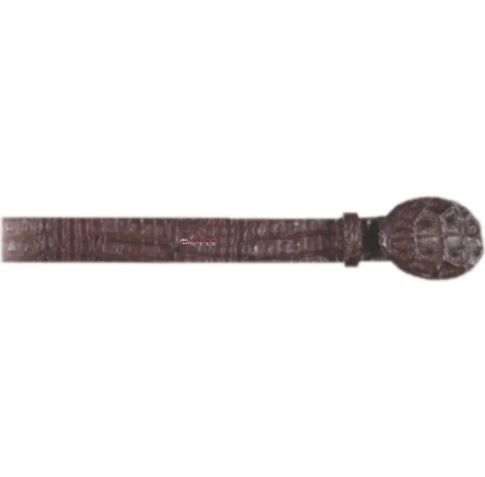 Men’s Los Altos Caiman Hornback Cowboy Belt Nonadjustable