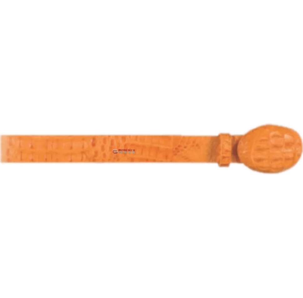 Men’s Los Altos Caiman Hornback Cowboy Belt Nonadjustable