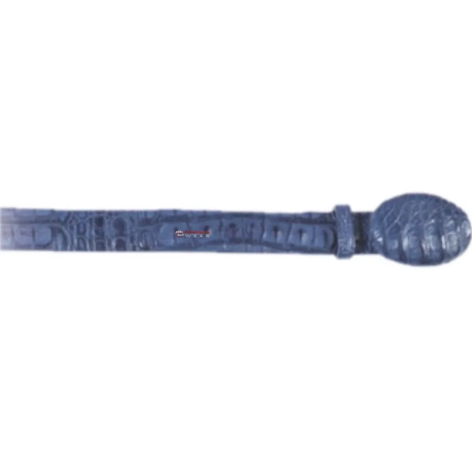 Men’s Los Altos Caiman Hornback Cowboy Belt Nonadjustable