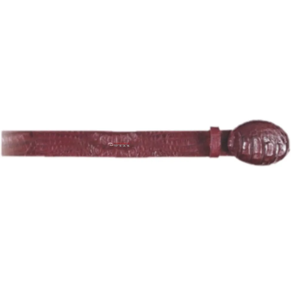 Men’s Los Altos Caiman Hornback Cowboy Belt Nonadjustable