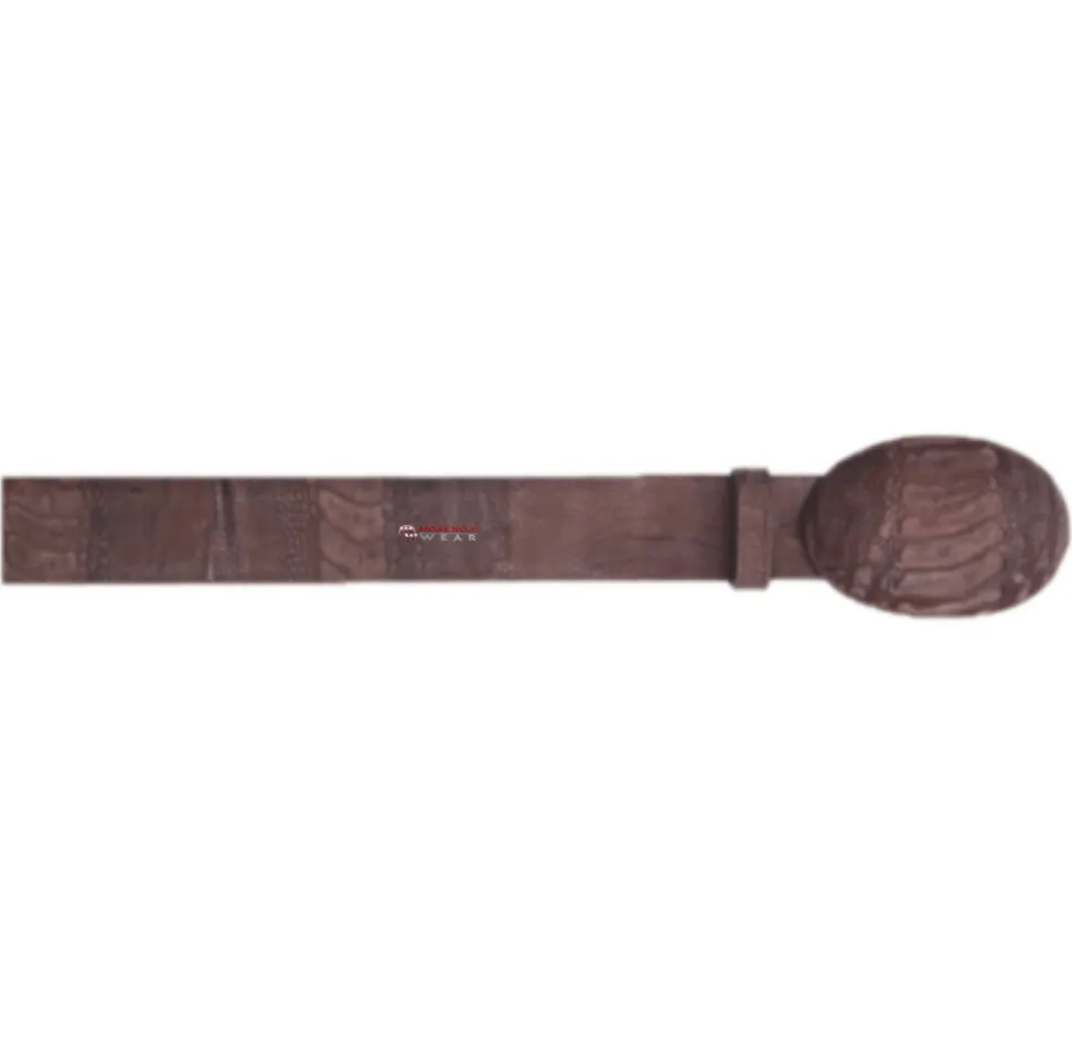 Men’s Los Altos Ostrich Leg Cowboy Belt Nonadjustable
