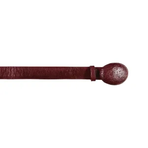 Men's Wild West Smooth Ostrich Belt