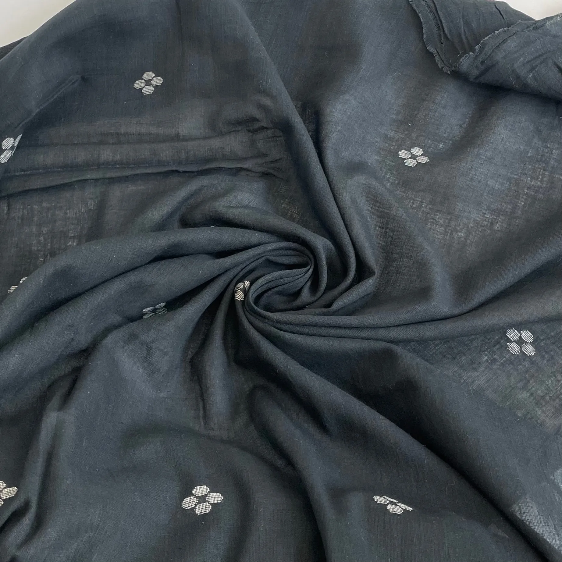 Merchant & Mills Indian Jamdani Cotton - Tic Tac Toe