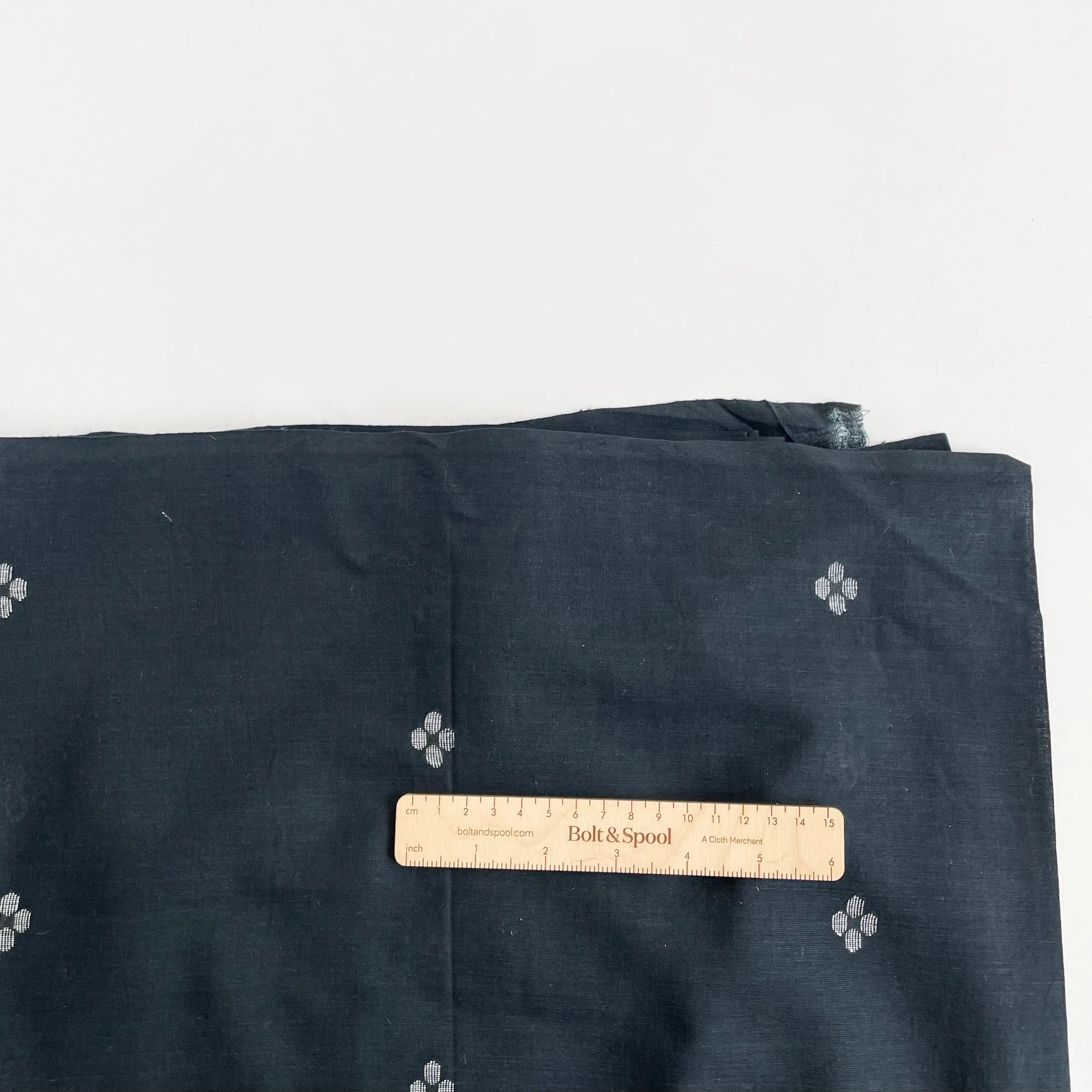 Merchant & Mills Indian Jamdani Cotton - Tic Tac Toe