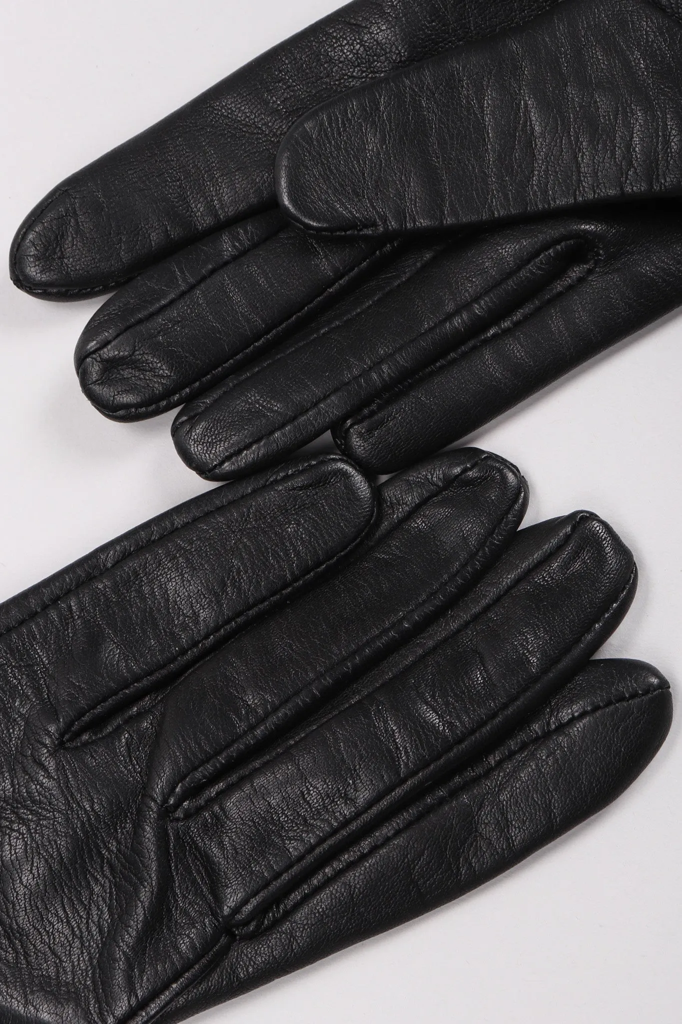Mesh Dot Leather Gloves