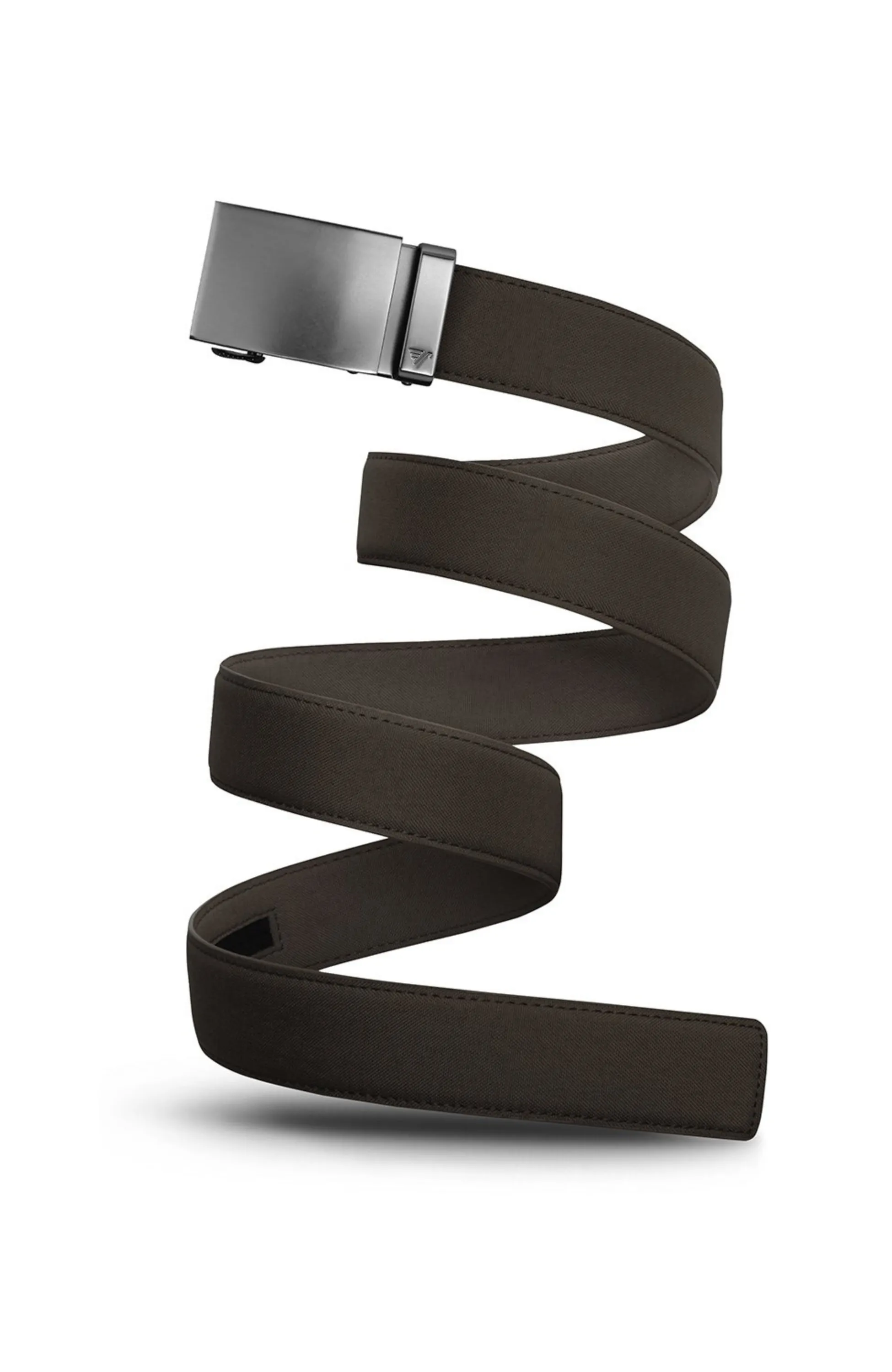 Mission Belts - Gunmetal Buckle with Cedar Brown Belt
