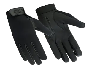 NEW Touch Screen Police Motorcycle Glove with Neoprene Outer Shell