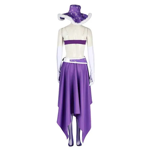 Nico Robin 15th Anniversary Purple Cosplay Dress